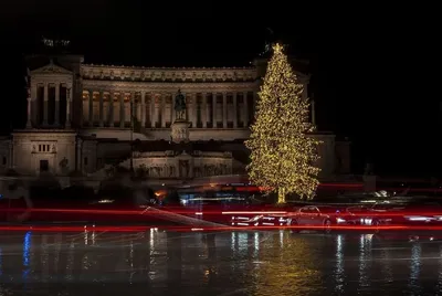 Рим накануне Рождества и Нового года - YouTube