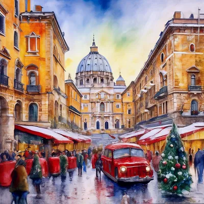 Рождественская история: еще немного Ватикана и Рим
