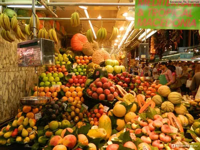 Рынок в Барселоне фото фотографии