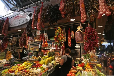 Рынок Бокерия в Барселоне, Испания | Пикабу