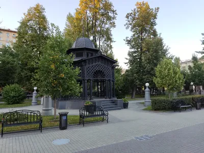 Свадебная прогулка в Саду Эрмитаж - маршрут свадебной фотосессии в Москве