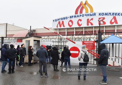 В Москве горит рынок «Садовод» – Коммерсантъ