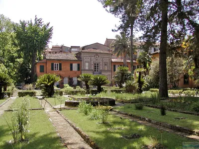 Итальянский сад в Сеттиньяно в Тоскане Италия стоковое фото ©Quasarphotos  51695113