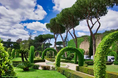 Отзыв о Сады Ватикана (Италия, Ватикан) | Райские кущи