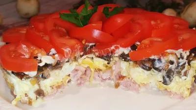 БЕЗУМНО ВКУСНЫЙ САЛАТ ЧИКАГО! САЛАТ С КОПЧЕНОЙ КУРИЦЕЙ И ШАМПИНЬОНАМИ! -  YouTube