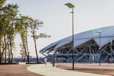 Парк около стадиона «Солидарность Самара Арена» - 7 августа 2023 - 63.ру