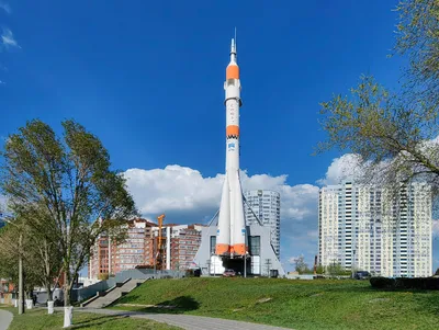 Самара - космическая столица России! Здесь находится единственная в Европе  вертикально-установленная ракета-носитель \"Союз\" в собранном виде | Олег  Еверзов | Дзен