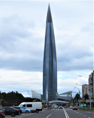 Самое высокое здание Европы теперь находится в Санкт-Петербурге. Новости.  Первый канал