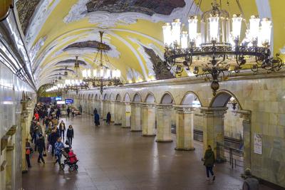 Самые красивые станции метро в Москве - Мослента