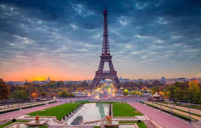 Париж картинки на рабочий стол Эйфелева башня - подборка