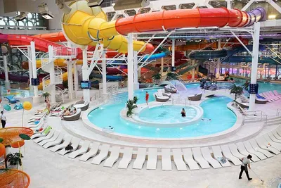 Самый большой аквапарк Петербурга возобновил работу как бассейн