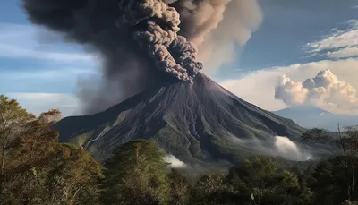Индонезия стала третьей страной в мире с самым большим количеством вулканов