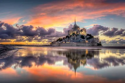 Мон-Сен-Мишель, Франция — подробно о замке с фото и видео