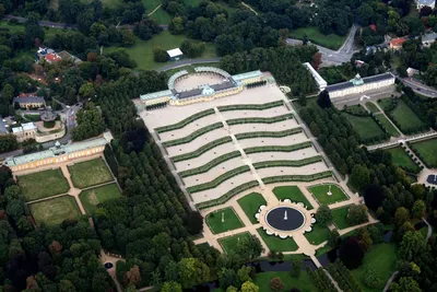 Дворец Сан-Суси в Потсдаме в Германии | GaWaiN.Ru