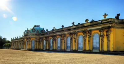 Дворец Сан Суси | Места | Потсдам | Германия