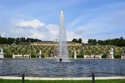 новый дворец новый дворец в парке сан-суси потсдама германия Стоковое Фото  - изображение насчитывающей старо, известно: 223214868