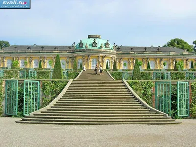 Дворец и парк Сан-Суси (Schloss Sanssouci), Потсдам, Германия. | Германия |  фотографии | Туристический портал Svali.RU