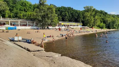 Пляж санатория Волга, пляж, Самара, Промышленный район — Яндекс Карты