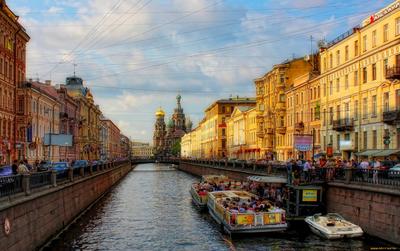 Обои на рабочий стол Санкт-Петербург ранней весной / St. Petersburg,  Russia, обои для рабочего стола, скачать обои, обои бесплатно