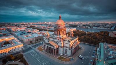 Санкт-Петербург с высоты птичьего полета. | Пикабу