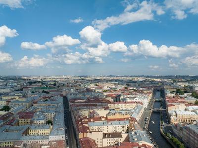 Откуда посмотреть на Петербург сверху