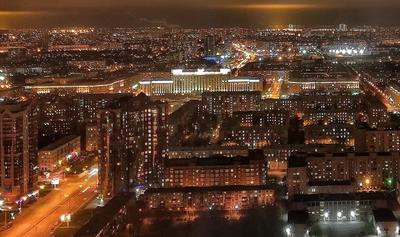 Вид сверху: Санкт-Петербург. Старая деревня