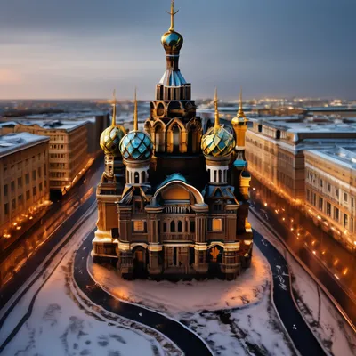 Санкт-Петербург, вид сверху | Пикабу