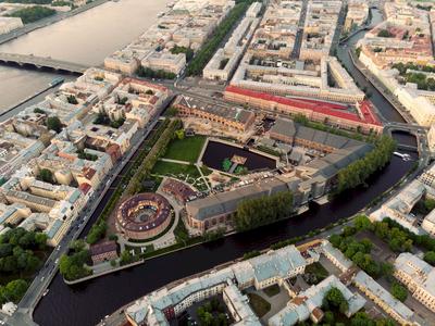 Санкт-Петербург. Вид сверху. - YouTube