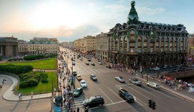 Улицы и острова Санкт-Петербурга.