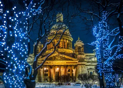 Фотографии новогоднего Петербурга - фото Санкт-Петербурга на Новый год,  Питер зимой