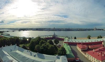 Санкт-Петербург с высоты птичьего полета - фото