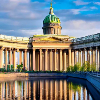 Санкт-Петербург в мае» — создано в Шедевруме