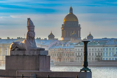 Классический вид на Санкт-Петербург Стоковое Фото - изображение  насчитывающей отклонение, небо: 163185794