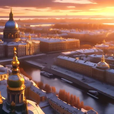 Санкт-Петербург с вертолета | STENA.ee