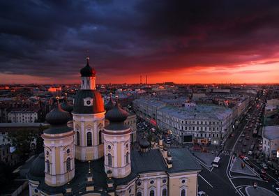 Город Санкт-Петербург, вид сверху…» — создано в Шедевруме