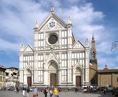 Файл:Santa Croce exterior Firenze Apr 2008.JPG — Википедия
