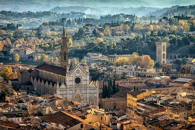 Базилика Санта-Кроче, Флоренция, Италия Фотография, картинки, изображения и  сток-фотография без роялти. Image 21188221