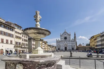 Отзыв о Базилика Санта Кроче (Италия, Флоренция) | Пантеон с шедеврами  Джотто