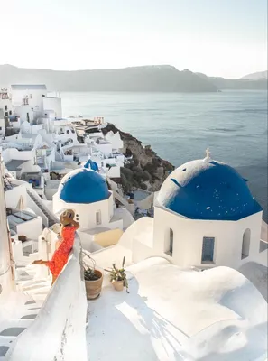 Landscape in Santorini, Italy\" Poster for Sale by visionflyshop | Redbubble