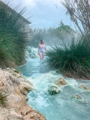 Visit Italy ® on Instagram: “Terme di Saturnia: if not the most famous,  they are certainly the most spectacular. 😍 It is wort… | Grosseto, Travel  spot, Visit italy