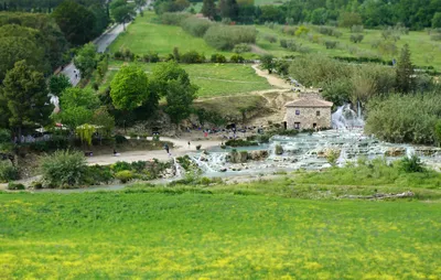 Saturnia hot springs hi-res stock photography and images - Alamy