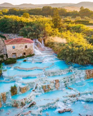 Saturnia Hot Springs, Italy: Natural Baths of Tuscany! - PlacesofJuma