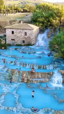 Термальные источники в Тоскане Терме ди Сатурния (Terme di Saturnia)