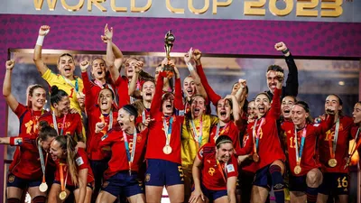 Сборная Испании стала первым четвертьфиналистом женского чемпионата мира.  Видео - Sport АКИpress