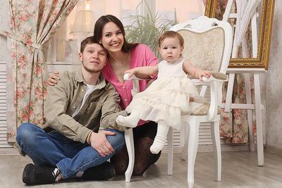 Семейная фотосессия в Москве | Фотостудия Смена