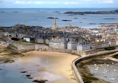 Сен - Мало. Бретань, Франция / Saint-Malo, Bretagne, France | Пикабу