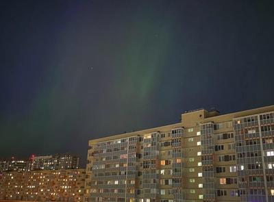 Из-за выброса солнечной массы петербуржцы смогут увидеть северное сияние