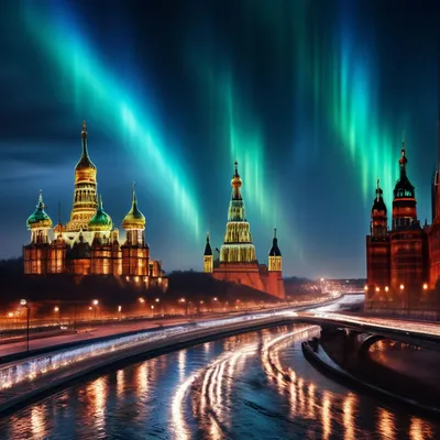 В России начался сезон северного сияния - Российская газета