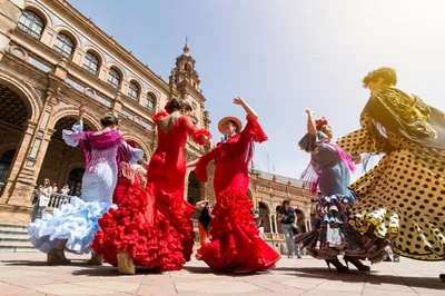 Фото «Площадь Испании» из фотогалереи «Севилья» Испания , Севилья (город)  #1543103