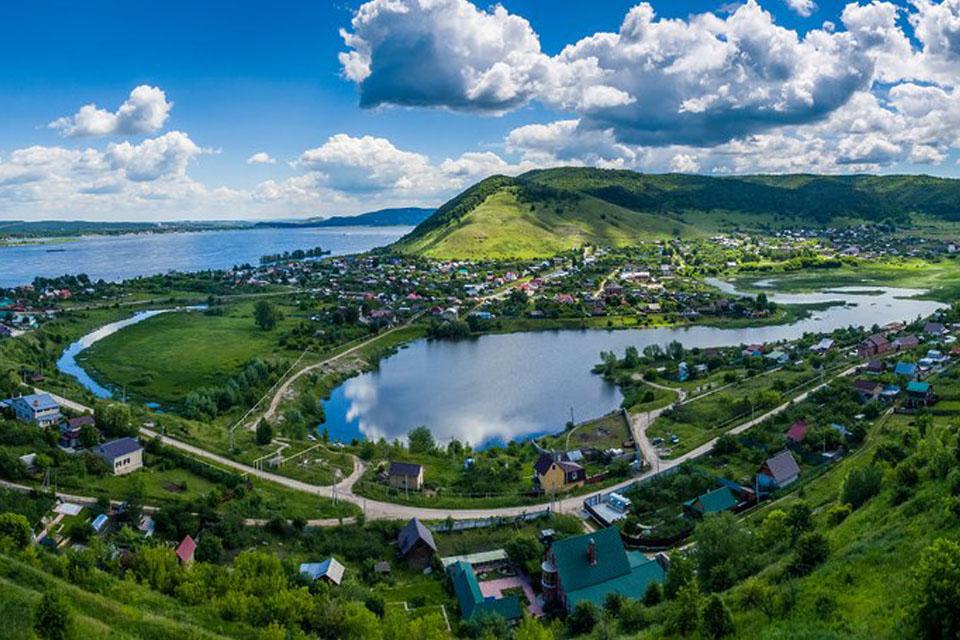 Село Ширяево Самара. Самара Ширяево с Волги. Село Ширяево Самарская область достопримечательности.